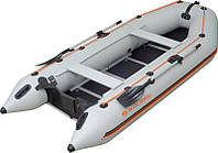 Надувная лодка пвх моторная Колибри KM 360 D с фанерным полом пятиместная лодка Kolibri 360
