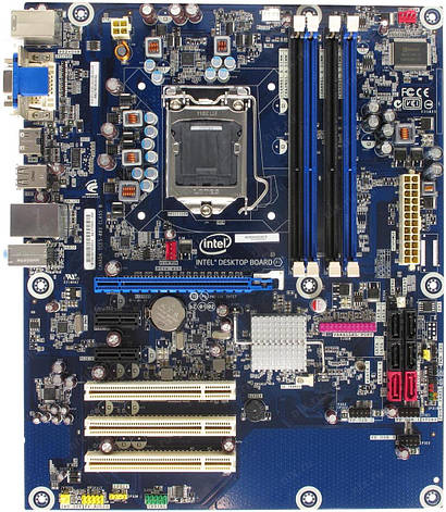 Материнська плата Intel® DH55HC для настільних ПК, s1156, H55 , 4xDDR3, 6xSATA, VGA/ DVI/ HDMI, Socket LGA1156, фото 3