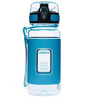 Спортивная бутылка для воды 370 мл UZspace Diamond 5043 голубая S
