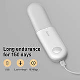 Нічник з датчиком руху Baseus Human body Induction aisle білий (SH014654), фото 5