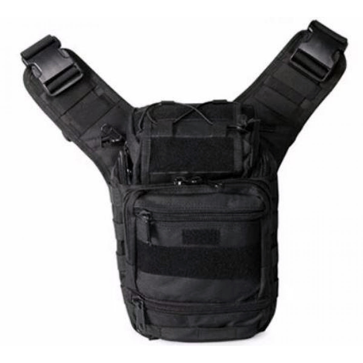 Сумка через плече чоловіча A25, чорна (SH011784), фото 1