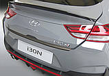 Пластикова захисна накладка на задній бампер для Hyundai i30, i30N Fastback 2018-2020, фото 4