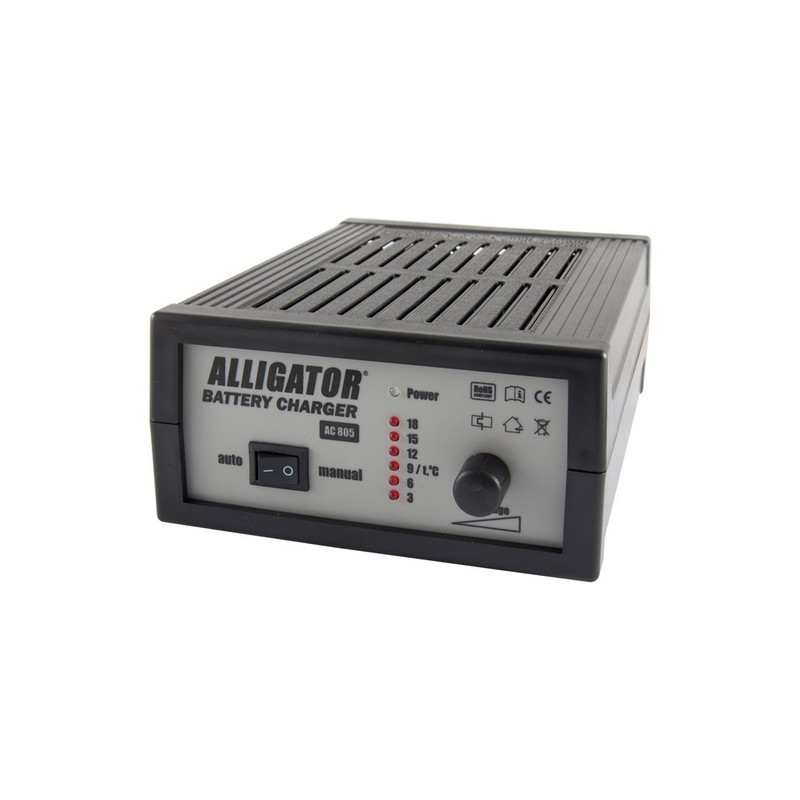 Зарядний пристрій для акумулятора ALLIGATOR 12В 18А