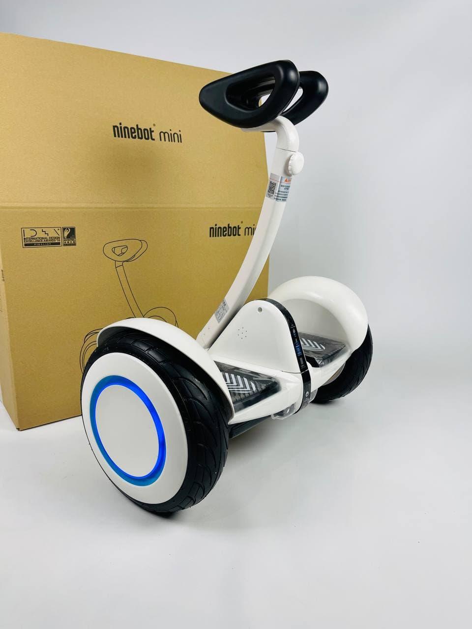 Гироскутер Ninebot Mini 10,5 дюймів White (білий) (зі світними колесами), фото 1