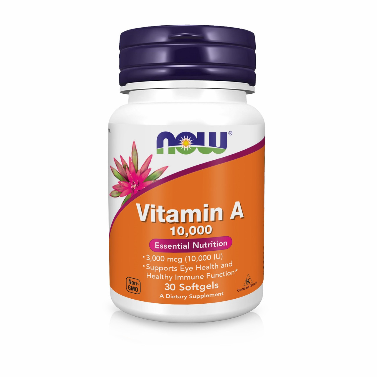 Вітамін А 10000 МО Now Foods Vitamin A 10000 МО 30 капсул