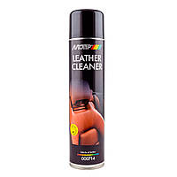 Очищувач шкіри салону автомобіля Motip Black Line Leather Cleaner для шкіряної оббивки (000714) 600мл