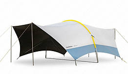 Тент кемпінговий Naturehike Cloud dome shelter 5.5 х4.0 м NH19TM006 Grey