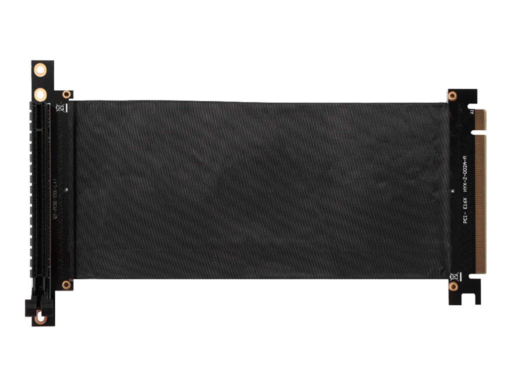Райзер, Riser PCI-E 16x to 16x (подовжувач, шлейф) 30 см 90 град., фото 1