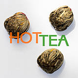 Зв'язаний чай «Святковий букет», 1 шт., китайський в'язаний чай, квітучий чай квітка, фото 2