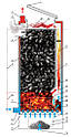 25 кВт Котел довготривалого горіння 4 мм сталь Энергия Комфорт, фото 10