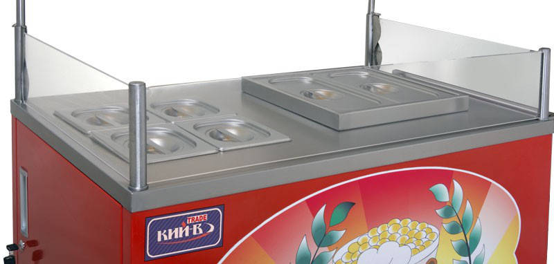 Візок-кукурудзоварка "Муза кукуруза" Inox, фото 3