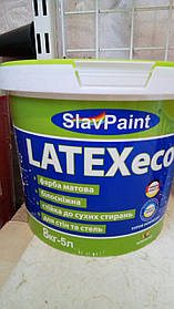 Водно-дисперсійна фарба К146 8кг 5л Інтер'єр еко LATEXeco