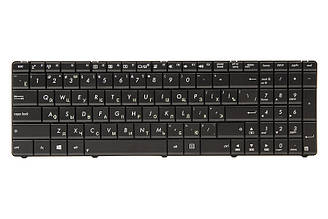 Клавiатура для ноутбука ASUS A52, K52, X54 (N53 version) чoрний, чoрний фрейм