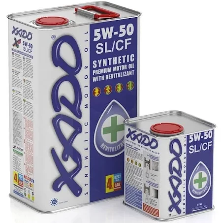 Олива 5W-50 SL / CF XADO Atomic Oil з / б 0,5 л