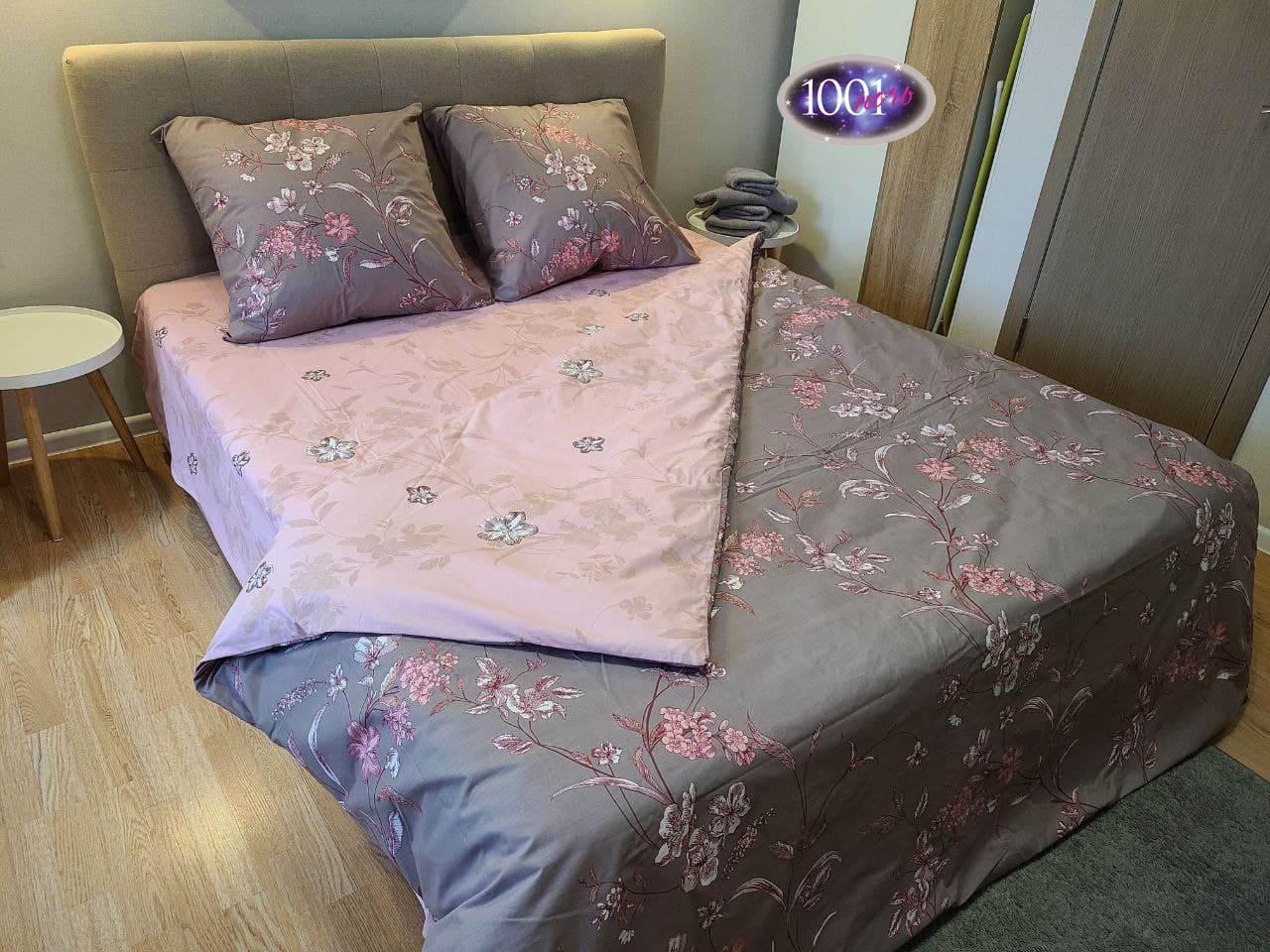 Комплект постільної білизни Бязь Голд Люкс Дуєт №бл132 Євро 220х240