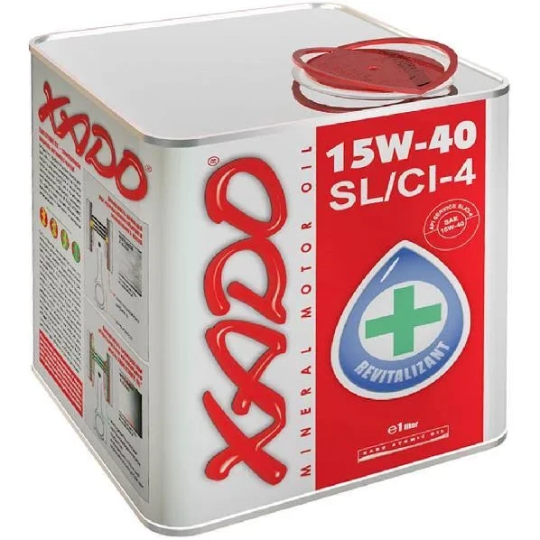 Олива 15W-40 SL / CI-4 XADO Atomic Oil з / б 0,5 л