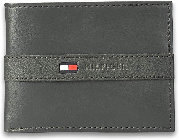 Шкіряний гаманець Tommy Hilfiger фірмовий гаманець оригінал із США