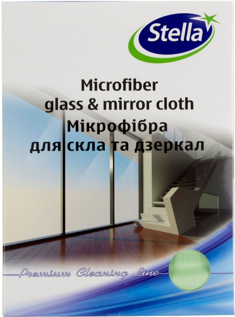 Ганчірка мікрофібра "Стелла" для скла №5710/0422(30)