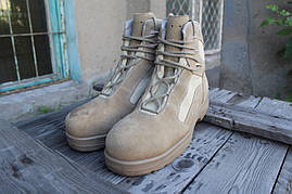 Черевики EU 44.5 HAIX Bundes marine Bordschuhe оригінал ВС Німеччини Bundeswehr Б/У - Desert - Лот 191