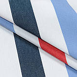 Дралон тканина для маркіз, вуличних штор, шезлонгів, чохлів на садові меблі, гойдалок, смуга, фото 2