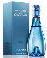 Davidoff Cool Water Woman Туалетная вода 100 ml (Давидофф Кул Ватер Вотер Вумен Вумэн) Женский Парфюм Аромат