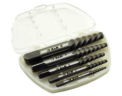 Набори екстракторів для вивертання зламаних болтів