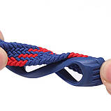 Ремешок BeCover Elastic Nylon Style для Xiaomi Mi Smart Band 5/Mi Smart Band 6 Size S Red/White (706137), фото 4