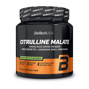 Амінокислота L-цитрулін малат Биотеч / BioTech Citrulline Malate (300 g)
