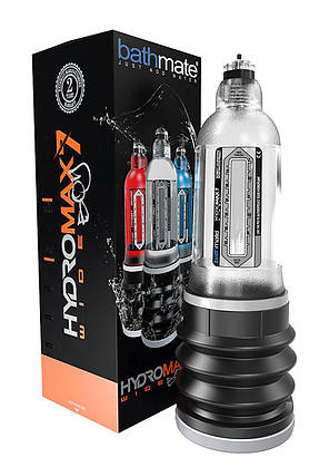 Гидропомпа Bathmate Hydromax 7 Wide Boy Transparent | Knopka, фото 2