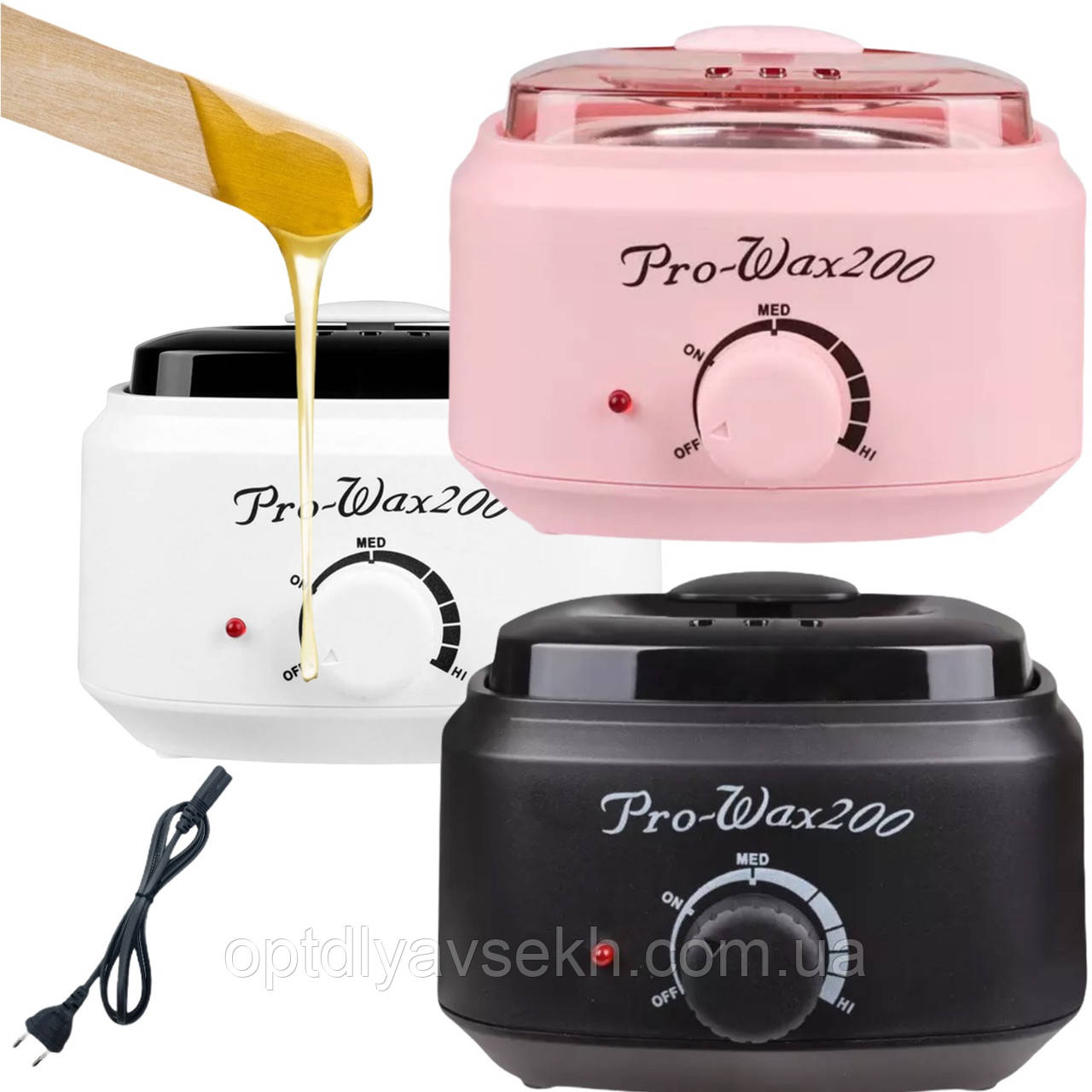 Воскоплав баночный с терморегулятором Pro-Wax 200, 100 Вт.: продаж ...