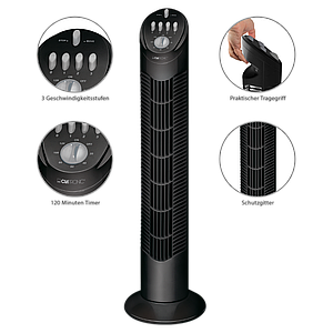 Колонний вентилятор Clatronic T-VL 3546 Німеччина