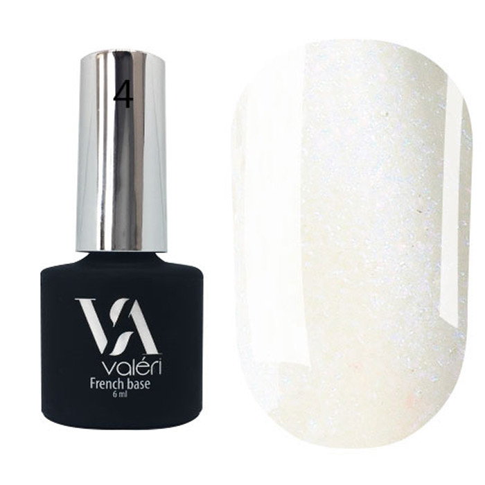 База для гель-лаку камуфлююча Valeri French base №004, 6 мл