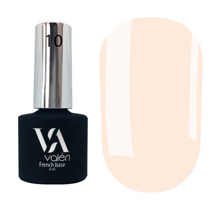 База для гель-лаку камуфлююча Valeri French base №010, 6 мл