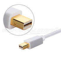 Кабель Mini DisplayPort (Thunderbolt) to HDMI, 3 м,белий, фото 3