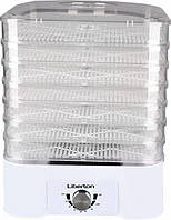 Сушарка електрична для овочів і фруктів на 21 л. LIBERTON LFD-5522