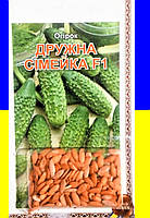 Огурец Дружная семейка F1 не нуждается в опылении 3 г Малахіт Поділля