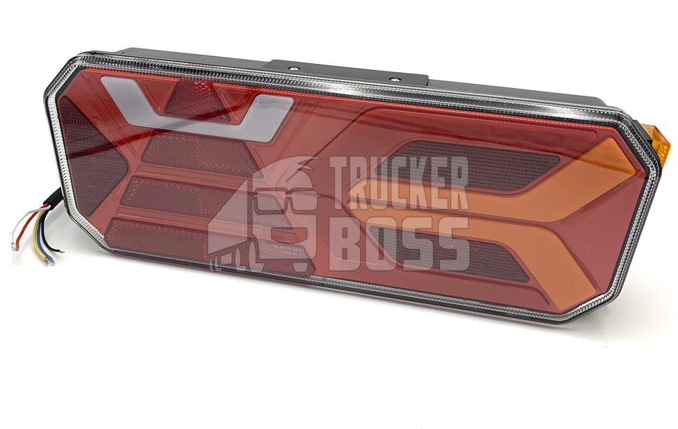 Ліхтар задній комбінований 10-30v з габаритом FERZE Права сторона, фото 1