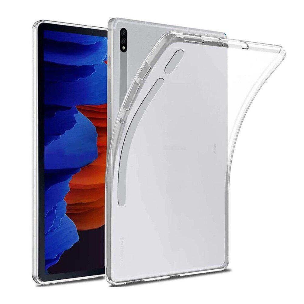 Чохол Silicone Slim для Samsung Galaxy Tab S7 Plus 12.4" T970 / T975 Transparent