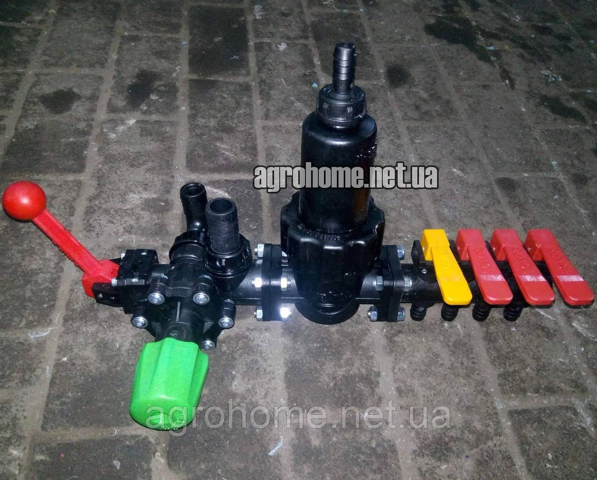 Розподільник тиску обприскувача 4-х секційний Tolvery (Толвери), фото 1