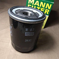 Фільтр масляний двигуна MITSUBISHI COLT VI, LANCER VIII 1.1-1.5 04- "MANN"