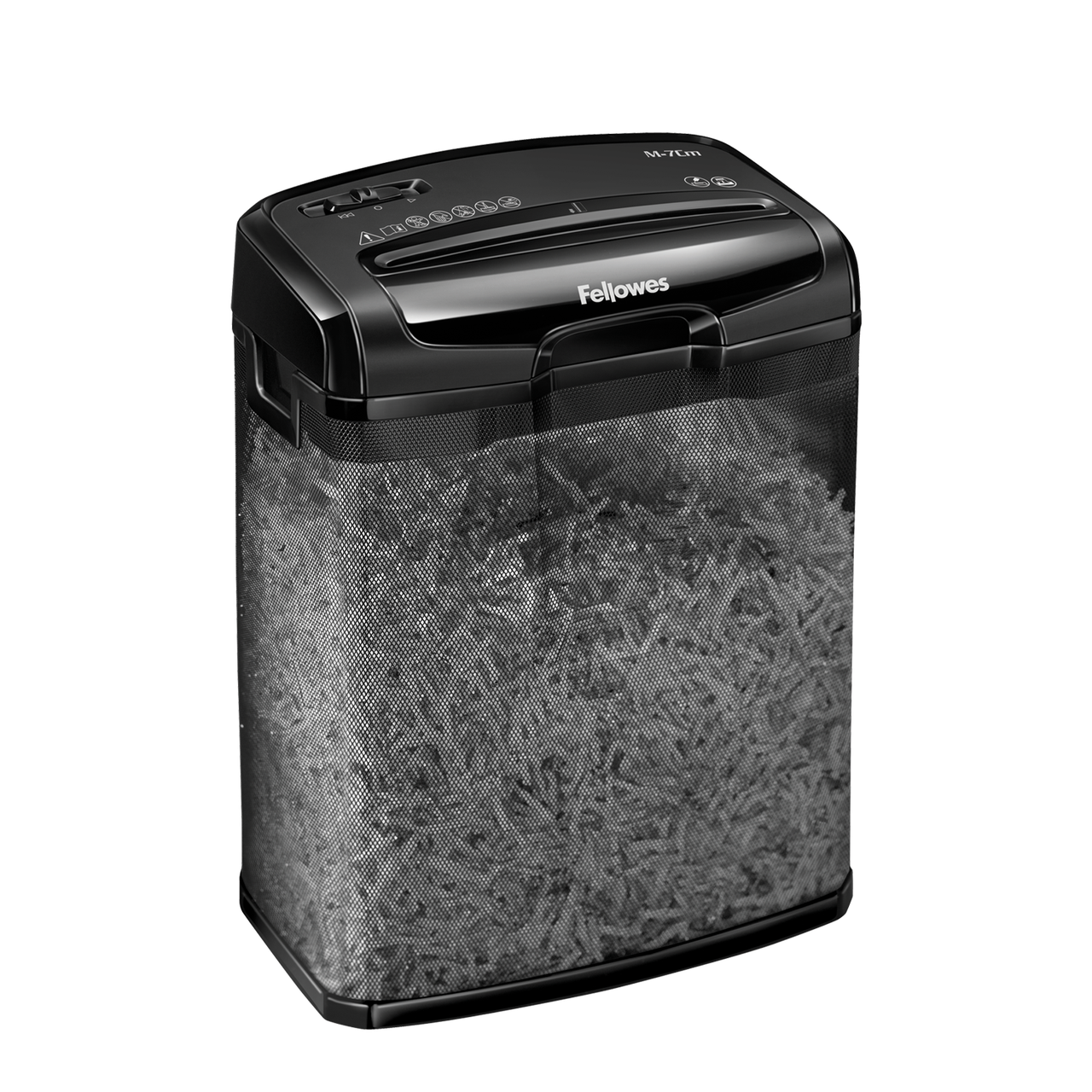 Шредер Fellowes M7Cm 7 листов 4х35 мм 13 л (fU4701801)