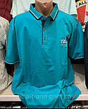 Чоловічі якісні бавовняні турецькі сорочки футболки великих розмірів, фото 10