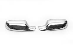 Накладки на дзеркала (2 шт, нерж) для Renault Scenic/Grand 2003-2009 рр