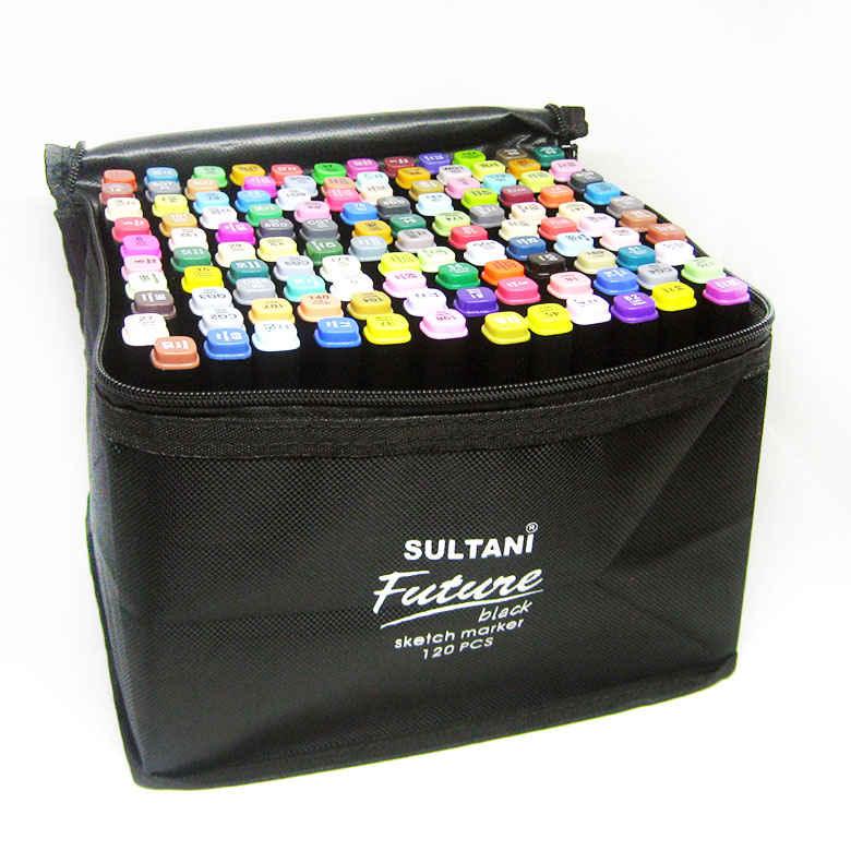 Скетч маркери SketchMarker Sultani Future двосторонні для паперу набір ...