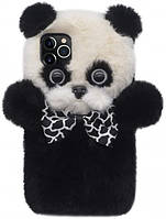 Чохол накладка для Apple iPhone 15 Alitek Панда Чорна