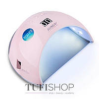 Лампа для маникюра UV/LED SUNUV Sun 6 оригинал розовый 48 Вт