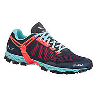 Кроссовки женские Salewa WS Lite Train K, Blue/Premium Navy/Fluo Coral, 39