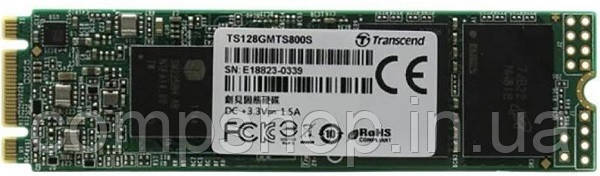 Твердотільний диск M.2   128GB Transcend 830S  (SATA 6Gb/s, 3D NAND, up to 560/380 MB/s, MTBF 2 млн. год.)