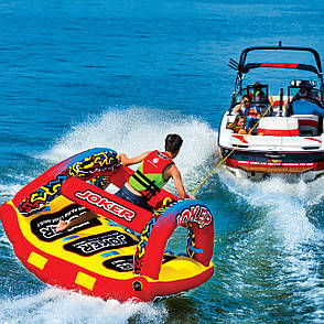 Буксируваний балон (Плюшка) WOW Joker 3P тримісна, фото 2