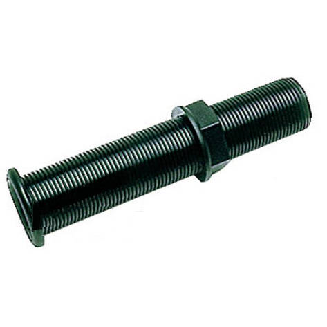 Штуцер водовідливної під розпирають пробки 22.7 × 78 mm чорна, фото 1